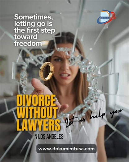 Dokument USA on Instagram: "Divorce doesn’t have to be complicated, expensive, or overwhelming. At Dokument USA, we help you move forward — without lawyers, without stress, and without delays. ✔️ Fast Electronic Divorce Filing in Los Angeles We file your divorce papers quickly and correctly, so you can focus on your next chapter — not paperwork. ✔️ Unbeatable Low Prices for Family Law Support Affordable help for: • Divorce & Parentage • Child Support • Custody & Visitation • Family Law E-Filing