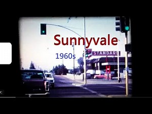 Sunnyvale by Car 1960s Super 8 film