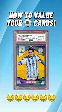 How to value your football cards! ⚽️🤑