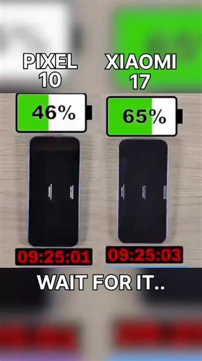 😱PIXEL 15 vs XIAOMI 7🚀 BATTERY TEST!!