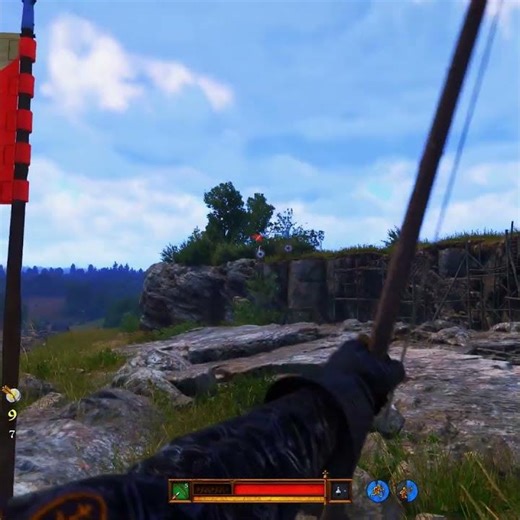 Kinda forgot how to use the bow in KCD 2 #gaming #handtohandcombat #kcd2 #martialarts #gameplay