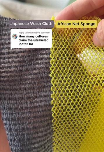 Understanding African Net Sponge and Japanese Washcloth