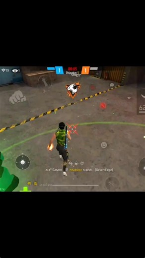 free fire Random 1v1 impossible 😈 wait for end 😁#shortfeed #freefire #shorts #4xgamee