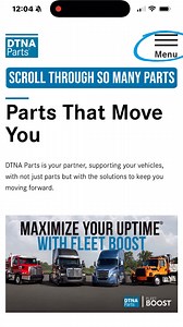We’re a friendly parts supplier that has a user-friendly website to match. Head to DTNAParts.com today to scroll through our inventory and learn about all we have to offer. | DTNA Parts