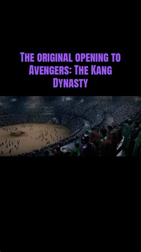 Original Opening Scene to Avengers: The Kang Dynasty (Leaked)