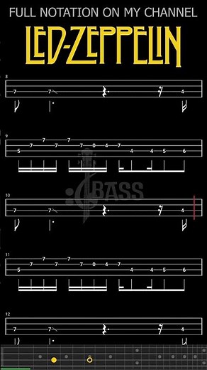 Good Times Bad Times 𝄢 #ledzeppelin #chamisbass