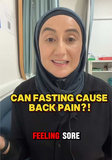 #creatorsearchinsights Tag a friend who’s fasting and might need this! Fasting can definitely trigger back pain, muscle stiffness and headaches. Hydration is key to preventing stiff back muscles , headaches and brain fog. #headaches #backpain #dehydrationmigraine #ramadanhacks #ramadan2025 #fasting #health #intermittentfasting