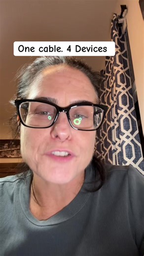 4 in 1 fast charger. I like things that make life simpler — this does. #Over50Life#SimpleTech #EasyEveryday