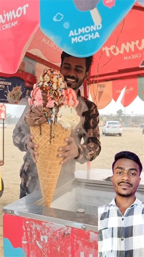 kulpi icecream itni badi kyon hai 😲🥵 #shorts #viralshorts