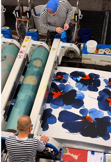 Exploring Color Options in Marimekko Fabric Printing