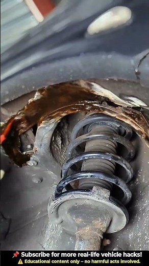 How to Fix Rust Holes on a German Work Van Easy DIY Body Repair #automobile #carmaintenance