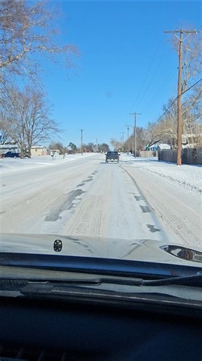 When its below zero and U need To Drive this icy road