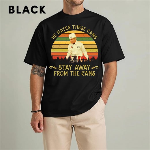 Navin Johnson He Hates These Cans T-shirt, the Jerk Movie Quote Retro Sunset Tee - Etsy