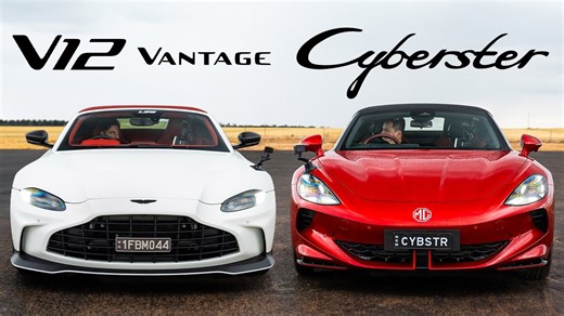 V12 Vantage v Cyberster Drag Race: Can 12 Cylinders Topple China's Fastest Convertible?