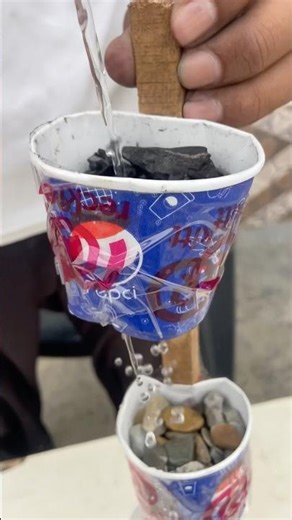 Ghar per filter machine😅 #filter #machine #experiment #villagelife #shortsfeed #vlog