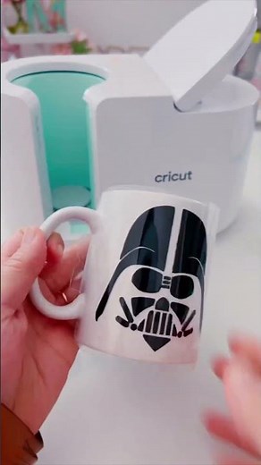 Let’s try an experiment and press HTV on a mug with the Cricut Mug Press! #cricutmade
