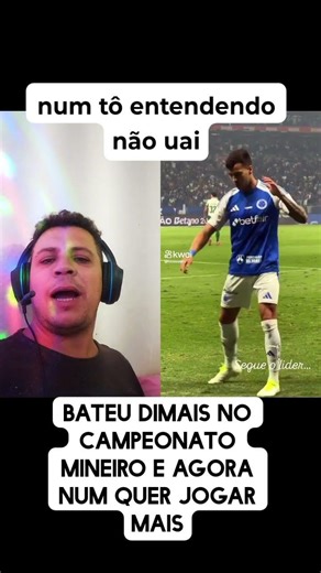 num tô entendendo não uei #futebol #cruzeiro #caiojorge