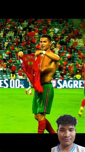 Ronaldo Show His Number and Name 👍😱💞 #football #cristianoronaldo #manchesterunited #soccer