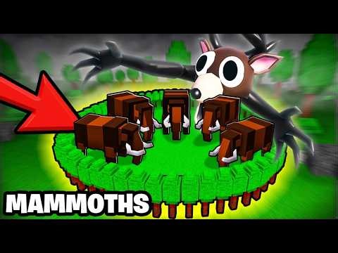 I Built The MAMMOTH BASE in 99 Nights in the Forest