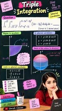 Triple integration #maths #calculus #shortsvideo #youtubeshorts #shortsfeed #bsc