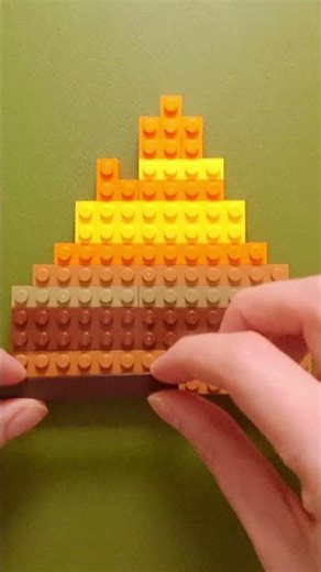 Making a campfire out of lego! #minecraft #lego