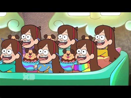Gravity Falls - Present Simple Verbs - Positive/Negative/Questions