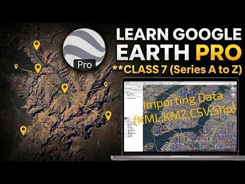 How to Importing Data in google earth pro | Kasai Data Importing karta ha in google earth pro