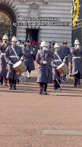 Royal Gibraltar Regiment Corps of Drums and 22 Signals Regiment #changingoftheguard #kingsguard #buckinghampalace #corpsofdrums #london #londonreels | Donna Sharene