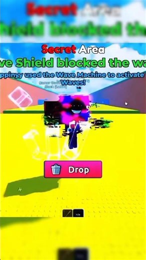 escape tsunami for brainrot wave Shield #roblox