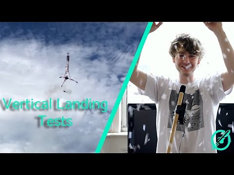 Vertically Landing a Model Rocket