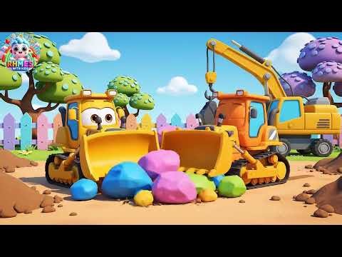 Muerde Muerde Castor de Juguete – ¿Quién Construyó la Mini Presa? | Rima Infantil Divertida