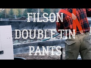 Filson Double Tin Pants No Longer Made In America? [One Year Review And Rewaxing With Otter Wax]