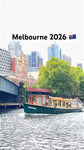 Melbourne - Yarra River Boat Cruise #tranquil #australia