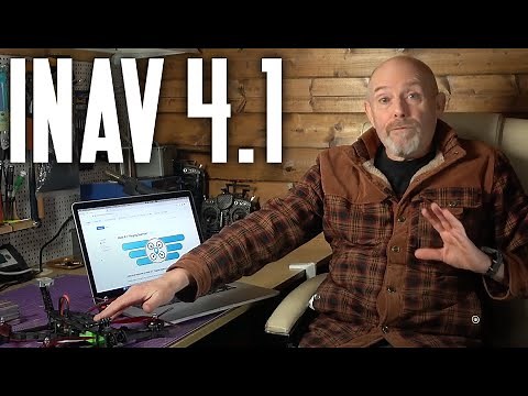 INAV 4.1 upgrade, improved matrix filter, PID tune and test flight