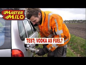 Testing several liquids as 'petrol'!