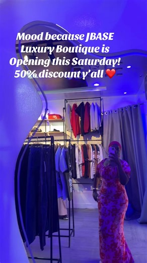 Hi guys @Jbase Lucury boutique is opening this Saturday by 11am! This is my special invitation to you, make it a date and get the 50% discount! 📍Shop number 7, Halima Kilishi Plaza, Opp silver Jubilee, off Kubanni motors! See my story for more details !#_jbase #ahmadubellouniversity #abu @inside_abu