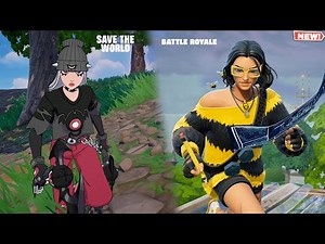 Fortnite Chapter 6 Season 4 Starter Packs GAMEPLAY! (Greta Grim & Polly Skins)