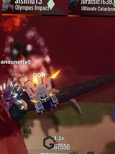rich teamer over here (kaiju arisen) #kaiju #roblox #teamers #godzilla