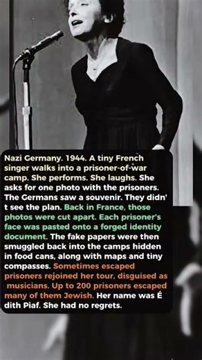 Édith Piaf’s Secret WWII Mission: The Singer Who Helped Prisoners Escape