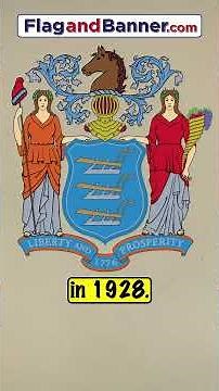 The New Jersey Flag Explained | FlagandBanner.com #flag #history #usa #newjersey #nj #vexillology
