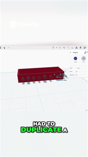 Tinkercad 3D Printing Janky Hexagon Water Trap Design