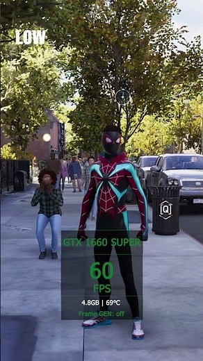 GTX 1660 Super Spider-Man 2 Gameplay 🔥 | FPS Test + Best Settings #gtx1660super #fpstest