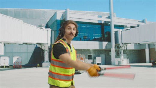 Marshall, the aircraft marshal, was named after his job. Wait, that doesn’t make sense. You know what does? Flying out of MHT. | Manchester-Boston Regional Airport