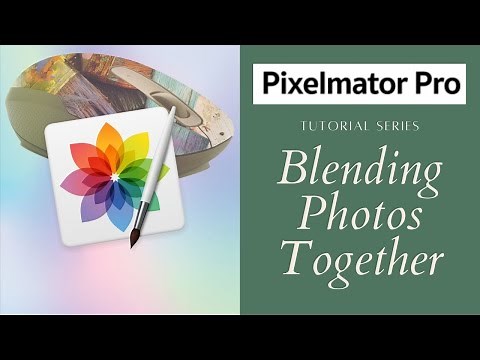 Pixelmator Pro Tutorial - Blending Images Together - AKA Transparent Gradient