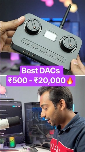 Best DACs for IEMs and Gaming Headphones (₹500 - ₹20k) 🔥