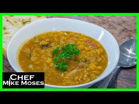Split Pea Soup - Using a Smoked Ham Hock and Beef stock this is how to do it