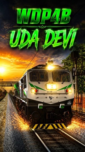 🔥 WDP4B UDA DEVI | Sunrise Departure 🌅 | Microsoft Train Simulator | Indian Railways | DSW