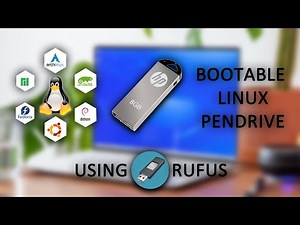 How To Make Linux Bootable Pendrive (USB) With Rufus | Ubuntu, kali, parrot, zorin, fedora , arch