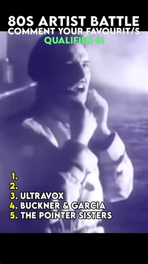 Biggest 80s Artist Battle - Qualifier 61