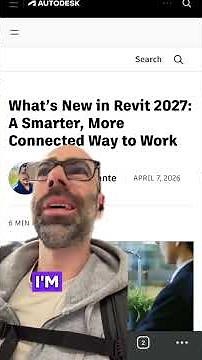 Revit 2027 is here…! Thoughts!? ⬇️⬇️